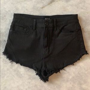 BDG Super High Rise Dolphin Denim Shorts